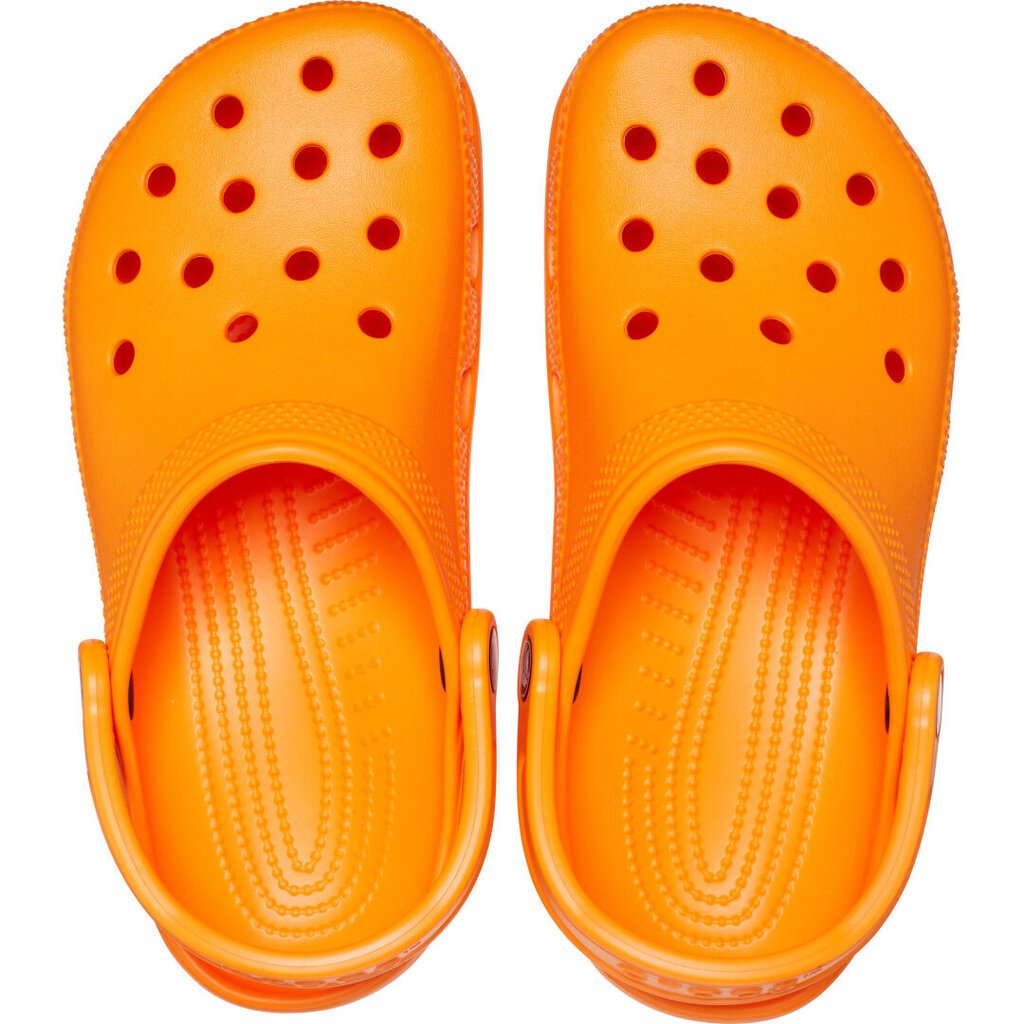 Šlepetės moterims Crocs™ Classic 164931, oranžinės kaina ir informacija | Šlepetės moterims | pigu.lt