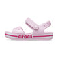 Sandalai vaikams Crocs™ Bayaband Sandal Kid's 165260, rožiniai kaina ir informacija | Guminės klumpės vaikams | pigu.lt