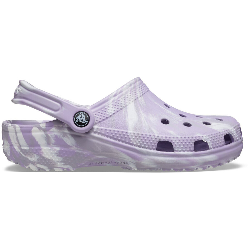 Šlepetės moterims Crocs™ Classic Marbled Clog 165843, violetinės kaina ir informacija | Šlepetės moterims | pigu.lt