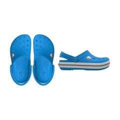 Шлепанцы Crocs™ Crocband Clog Kid's 207005 166264 цена и информация | Детские тапочки, домашняя обувь | pigu.lt