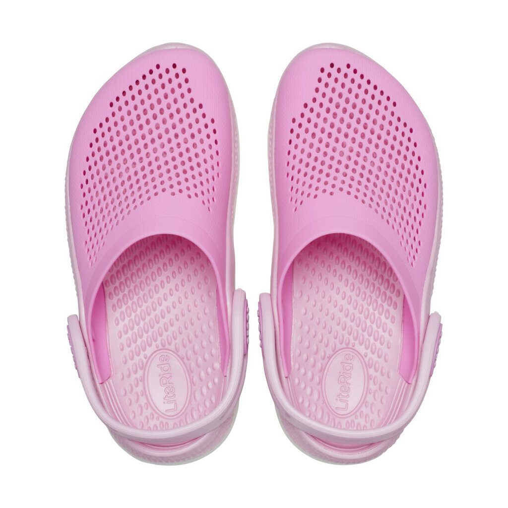 Guminės klumpės mergaitėms Crocs™ LiteRide 360 Clog Kid's 166666 цена и информация | Guminės klumpės vaikams | pigu.lt