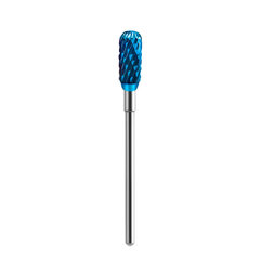 Exo Hard Blue Cutter Rounded Slotted Drill 08 kaina ir informacija | Manikiūro, pedikiūro aparatai | pigu.lt