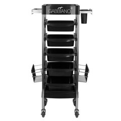Kirpėjų vežimėlis Gabbiano FX11 E, juodas kaina ir informacija | Baldai grožio salonams | pigu.lt