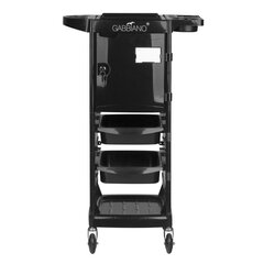 Kirpėjų vežimėlis Gabbiano FX10 C, juodas kaina ir informacija | Baldai grožio salonams | pigu.lt