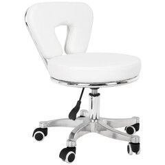 Педикюрный стул 9266 белый цена и информация | Мебель для салонов красоты | pigu.lt