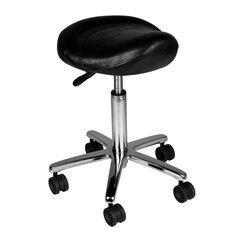 Косметический / парикмахерский стул AM-320 черный цена и информация | Мебель для салонов красоты | pigu.lt