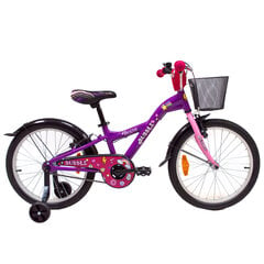 Dviratukas vaikams 4Kids Bubble, 20", violetinis цена и информация | Велосипеды | pigu.lt