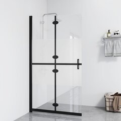 Sulankstoma dušo sienelė, 80x190cm kaina ir informacija | Dušo durys ir sienelės | pigu.lt