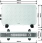 Konvekcinis šildytuvas ECG TK 2070 White kaina ir informacija | Šildytuvai | pigu.lt