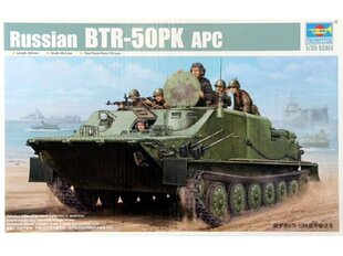 Konstruktorius Trumpeter Russian BTR-50PK APC, 1/35, 01582 kaina ir informacija | Konstruktoriai ir kaladėlės | pigu.lt