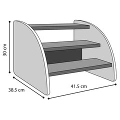 Flamingo laiptai šunims, 41,5 x 38,5 x 30 cm kaina ir informacija | Transportavimo narvai, krepšiai | pigu.lt