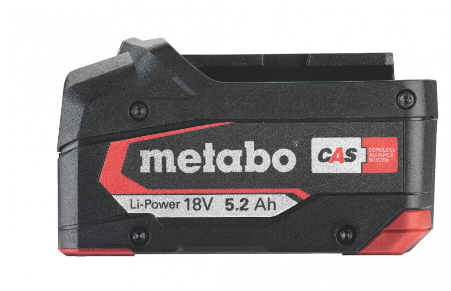 Akumuliatorius Metabo 18V 5,2 Ah Li - Power kaina ir informacija | Suktuvai, gręžtuvai | pigu.lt