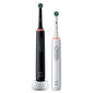Oral-B PRO3 3900 Duo kaina ir informacija | Elektriniai dantų šepetėliai | pigu.lt