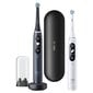 Oral-B iO7 Series Duo Pack White/ Black Onyx kaina ir informacija | Elektriniai dantų šepetėliai | pigu.lt