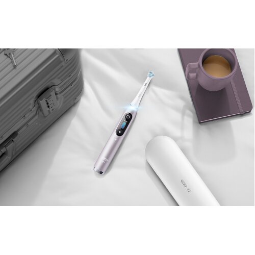 Oral-B iO7 Series Duo Pack White/ Black Onyx kaina ir informacija | Elektriniai dantų šepetėliai | pigu.lt