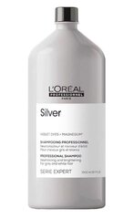 Geltonus atspalvius neutralizuojantis šampūnas L'Oreal Professionnel Serie Expert Silver, 1500 ml kaina ir informacija | Šampūnai | pigu.lt