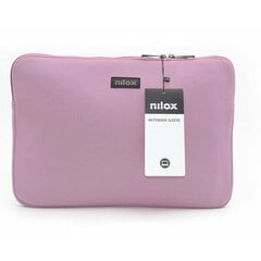Чехол для ноутбука Nilox Розовый цена и информация | Рюкзаки, сумки, чехлы для компьютеров | pigu.lt