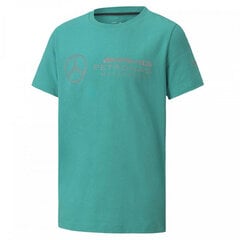 Детская футболка с коротким рукавом Puma LOGO TEE 598444 05, зеленая (14) S2018767 цена и информация | Рубашки для мальчиков | pigu.lt
