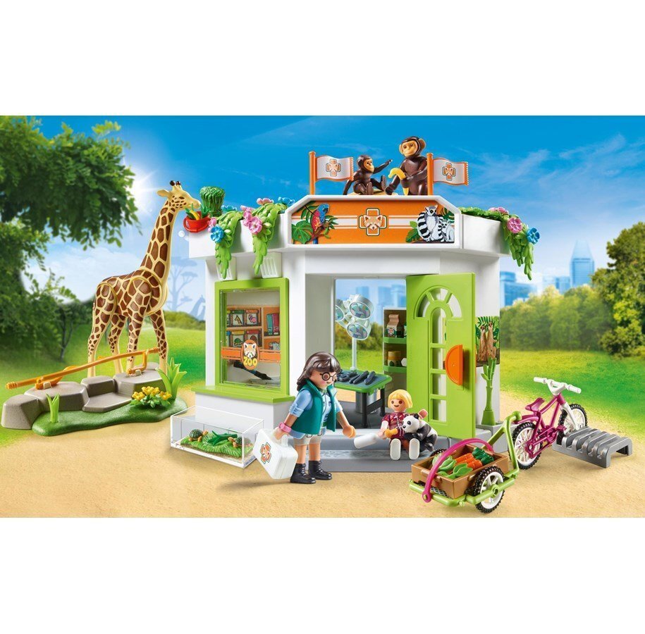 70900 PLAYMOBIL, Zoologijos sodo veterinarijos praktika kaina ir informacija | Konstruktoriai ir kaladėlės | pigu.lt