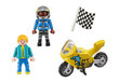 70380 PLAYMOBIL®, berniukai su motociklu kaina ir informacija | Konstruktoriai ir kaladėlės | pigu.lt