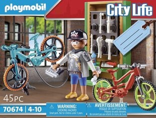 70928 PLAYMOBIL, Подарочный набор для веломастерской цена и информация | Конструкторы и кубики | pigu.lt