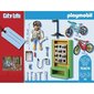 70928 PLAYMOBIL, Dviračių dirbtuvių dovanų rinkinys цена и информация | Konstruktoriai ir kaladėlės | pigu.lt