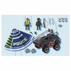 70781 PLAYMOBIL® City Action, полицейский парашют и машина цена и информация | Конструкторы и кубики | pigu.lt