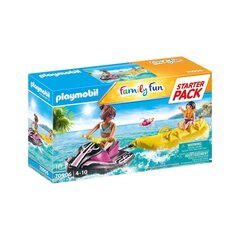 70906 PLAYMOBIL, Starter Pack vandens motociklai su bananų valtimi kaina ir informacija | Konstruktoriai ir kaladėlės | pigu.lt