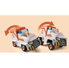 70916 PLAYMOBIL, D.O.C.- greitosios pagalbos automobilis kaina ir informacija | Konstruktoriai ir kaladėlės | pigu.lt