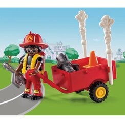 70917 PLAYMOBIL, D.O.C.- Fire Rescue Action: Cat Rescue kaina ir informacija | Konstruktoriai ir kaladėlės | pigu.lt