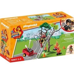 70917 PLAYMOBIL, D.O.C.- Fire Rescue Action: Cat Rescue цена и информация | Конструкторы и кубики | pigu.lt