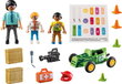 70919 PLAYMOBIL, D.O.C.- Greitosios pagalbos veiksmai: padėkite lenktynininkui kaina ir informacija | Konstruktoriai ir kaladėlės | pigu.lt