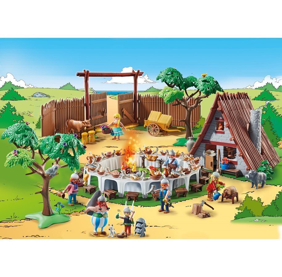 70931 PLAYMOBIL, Астерикс: деревенский праздник цена | pigu.lt