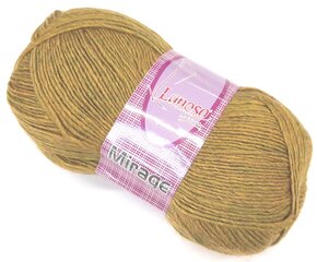 Пряжа для вязания Lanoso Mirage, цвет зеленый 5562 цена и информация | Принадлежности для вязания | pigu.lt