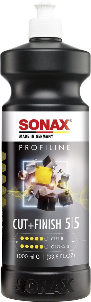Poliravimo pasta Sonax Profiline Cut&Finish, 1L kaina ir informacija | Autochemija | pigu.lt