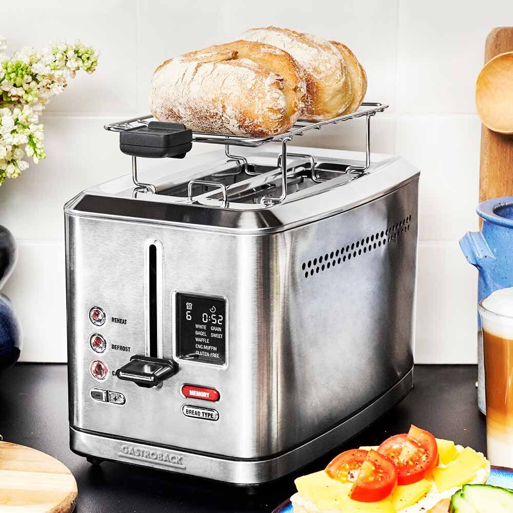 Gastroback Design Toaster Digital 2S kaina ir informacija | Skrudintuvai | pigu.lt