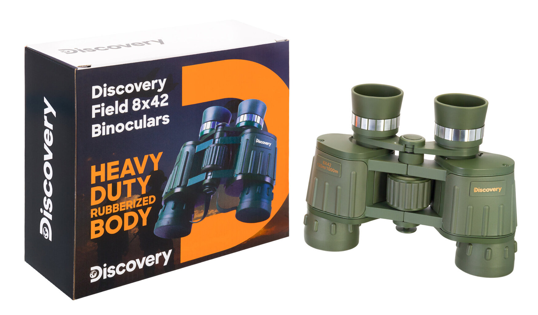 Žiūronai Discovery Field 8x42 цена и информация | Žiūronai | pigu.lt