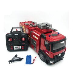 Huina 1562 с дистанционным управлением 1:14 Пожарная машина (с водометом) цена и информация | Игрушки для мальчиков | pigu.lt