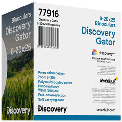 Žiūronai Discovery Gator 8–20x25 kaina ir informacija | Žiūronai | pigu.lt