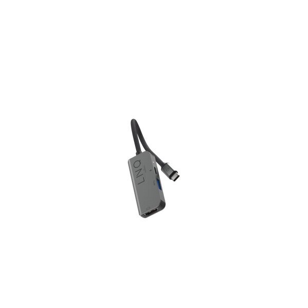 linq LQ48000 3in1 USB-C kelių prievadų šakotuvas kaina ir informacija | Adapteriai, USB šakotuvai | pigu.lt