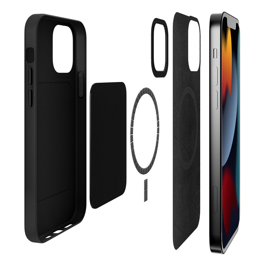 Puro skirtas Apple iPhone 13 Pro Max, Juodas kaina ir informacija | Telefono dėklai | pigu.lt