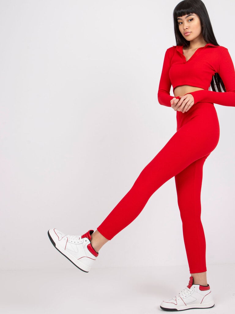 Tamprės moterims Caviana, raudona цена и информация | Sportinė apranga moterims | pigu.lt