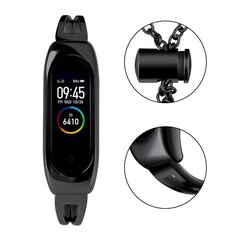 Fusion Watch Band Black kaina ir informacija | Išmaniųjų laikrodžių ir apyrankių priedai | pigu.lt