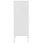 Sandėliavimo spintelė, balta, 42,5x35x101,5cm, plienas kaina ir informacija | Svetainės spintelės | pigu.lt