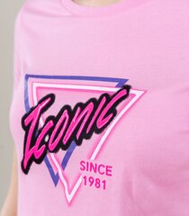 Guess marškinėliai moterims 7624302676805, rožiniai kaina ir informacija | Marškinėliai moterims | pigu.lt
