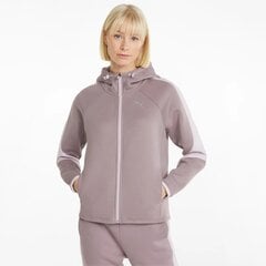 Толстовка женская Puma Evostripe Full-Zip 847073*18, серо-розовая 4064535836400 цена и информация | Женские толстовки | pigu.lt