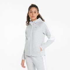 Džemperis moterims Puma Evostripe Full-Zip 847073*04, pilkas kaina ir informacija | Džemperiai moterims | pigu.lt