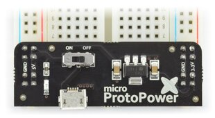 Maitinimo modulis micro Proto Power 3.3V 5V цена и информация | Электроника с открытым кодом | pigu.lt