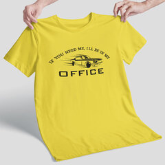 Marškinėliai "I'll be in my office" kaina ir informacija | Originalūs marškinėliai | pigu.lt