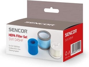Комплект сменных фильтров Sencor SVX 045HF цена и информация | Аксессуары для пылесосов | pigu.lt